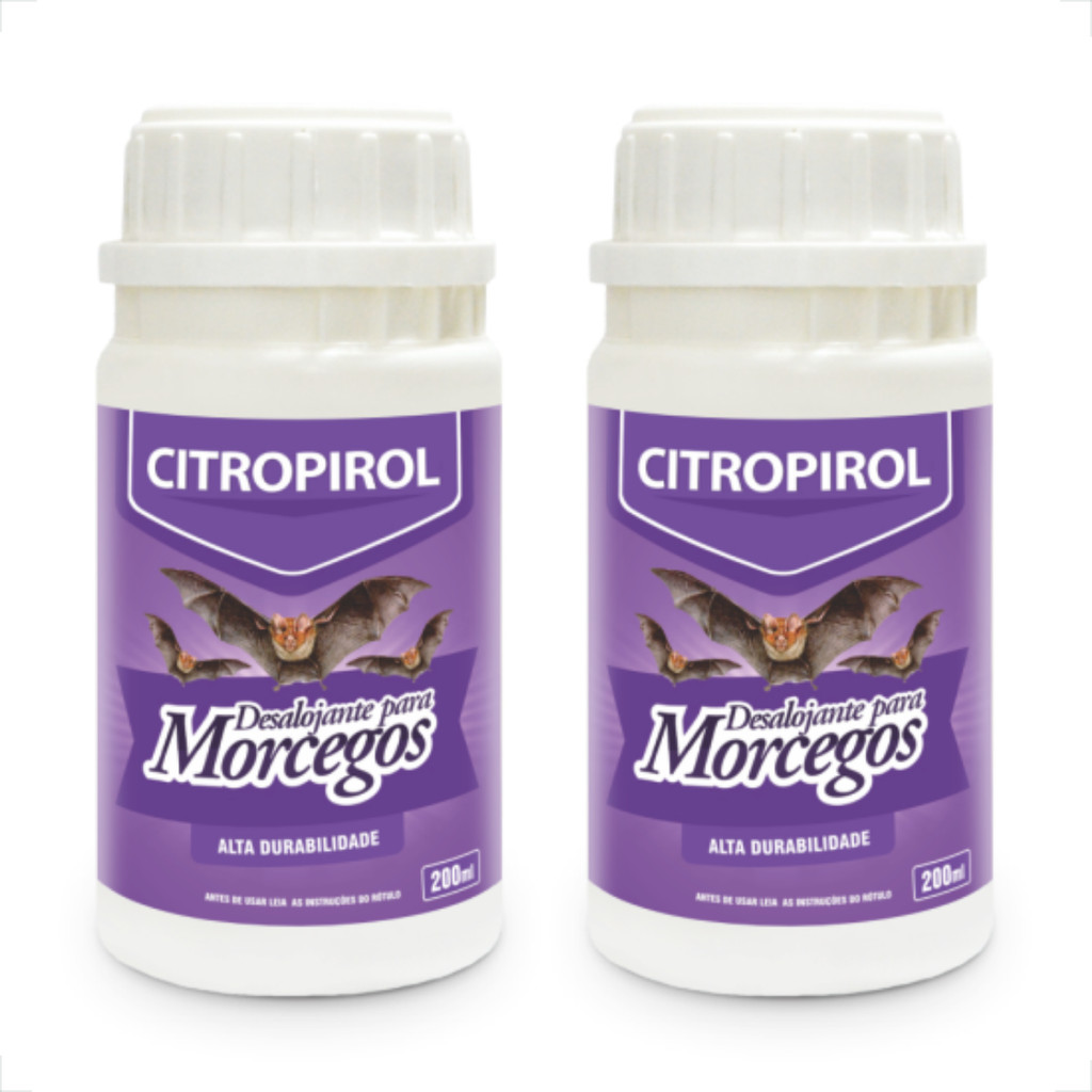 Kit 2 Citropirol Líquido Morcegos Citromax - 200mL - Home & Living