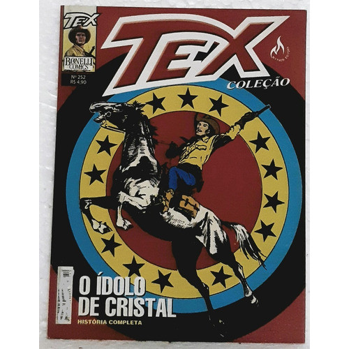 Hq Gibi Tex Coleção N° 252 - Mythos - 2008 - Faroeste / Velho Oeste