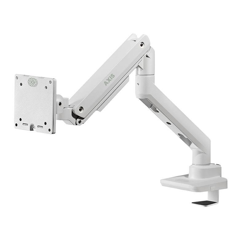 Suporte Articulado Para Monitor e TV Zinnia Axis, 14 Pol. a 49 Pol., Branco, ZNO-AXIS-WH01 em Oferta na Shopee