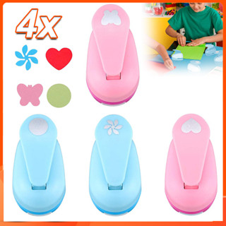 4 peças DIY Scrapbook papel lado perfurador-Mini buraco artesanato-todos os diferentes Designs de artesanato-ótimo prese em Oferta na Shopee