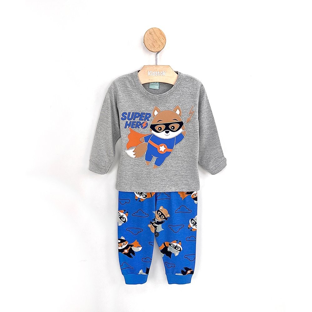 Pijama Menino Camiseta e Calça Guaxinim Herói Brilha no Escuro - Kyly em Oferta na Shopee