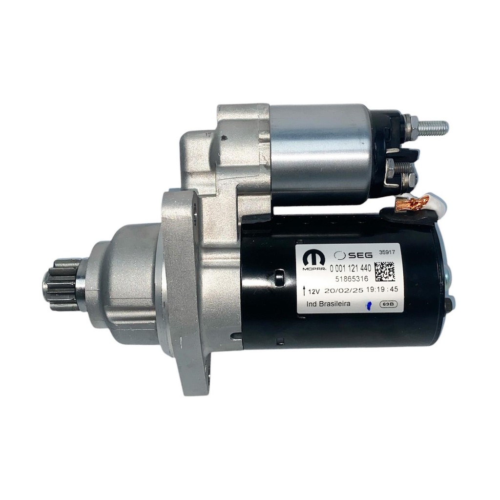 Motor De Partida ETorq Original Fiat Palio Punto Idea Strada 51865316 - Peça Original Fiat com NF e envio imediato