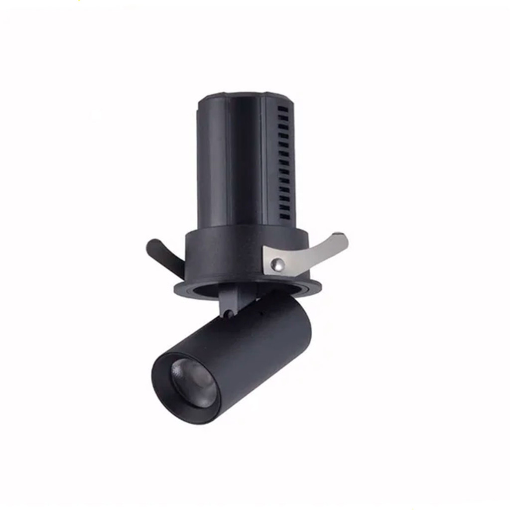 Spot Led Embutir Aiva 7W 2700K 24° IRC 97 Preto Bivolt - Nordecor - 6455