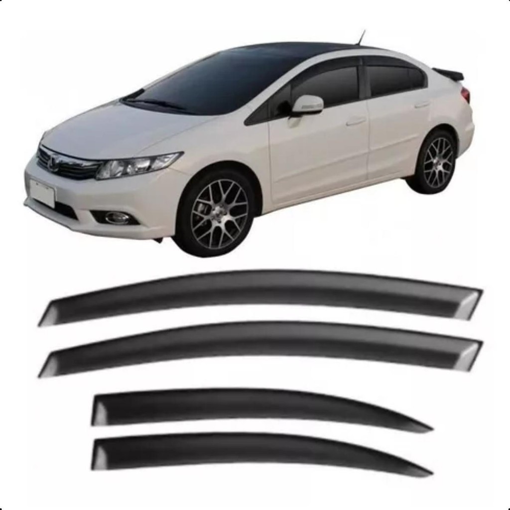 Calha de Chuva TG Poli HRV 2012 2016 4 Portas