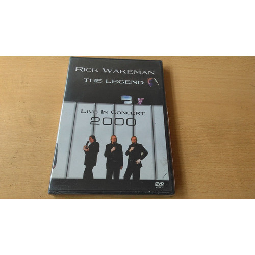 Dvd Rick Wakeman - Live In Concert 2000 ( Lacrado)