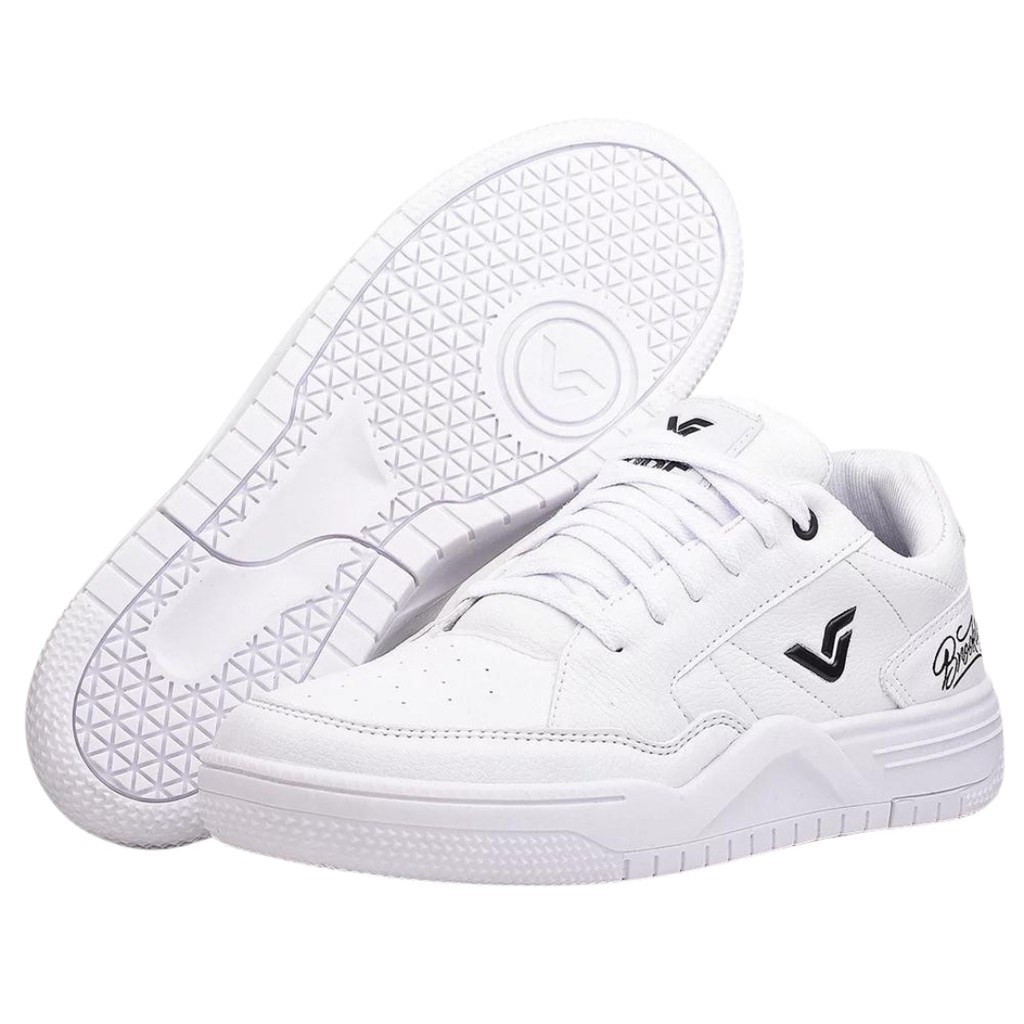 Ténis Vibe Branco/Preto Brooklin-Cod-SVMA31 B - Original