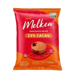 Chocolate em Pó Melken 33% Cacau 1.01Kg Harald