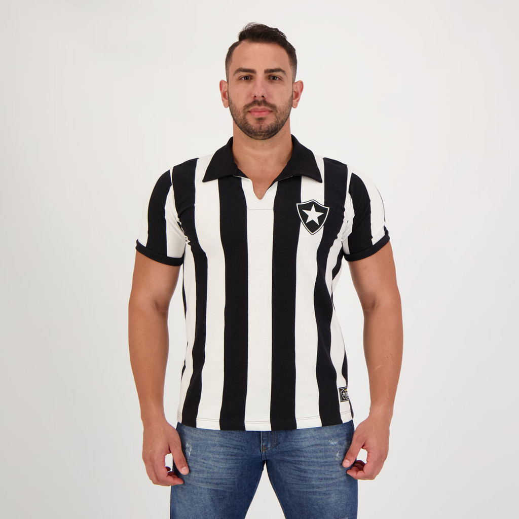 Camisa Botafogo Retrô 1962 7 em Oferta na Shopee