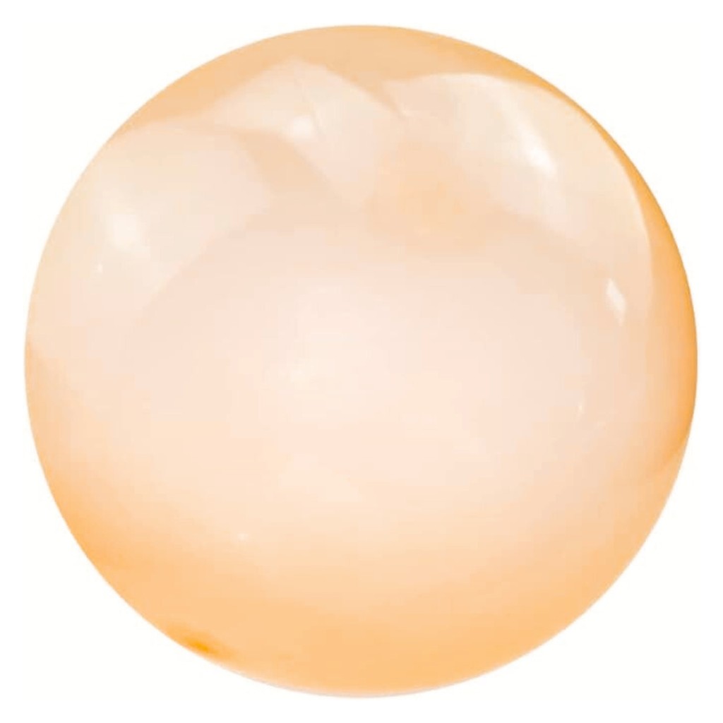 Bola Laranja Inflável Bolha Infantil Com Pino Elastica Macio Divertido Castela em Oferta na Shopee