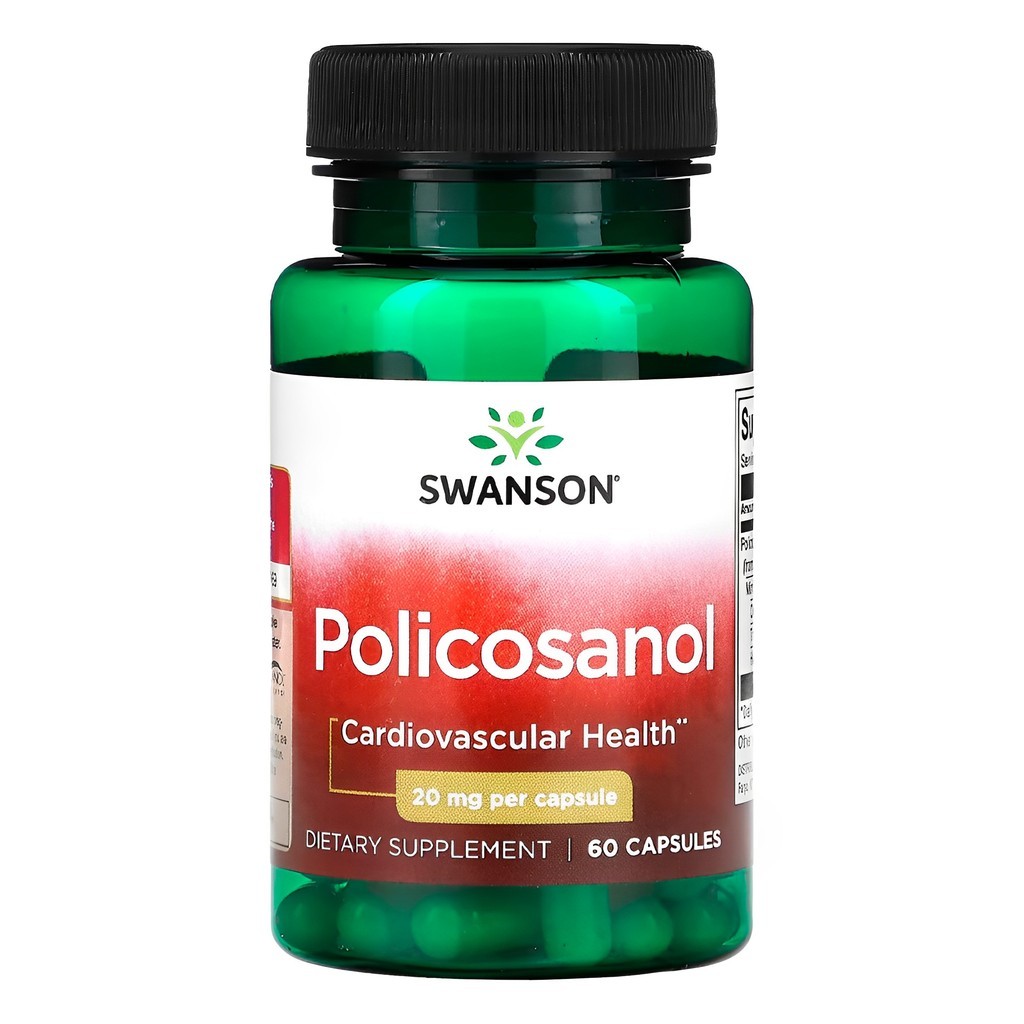 Policosanol 20mg Swanson 60 Capsulas Importado