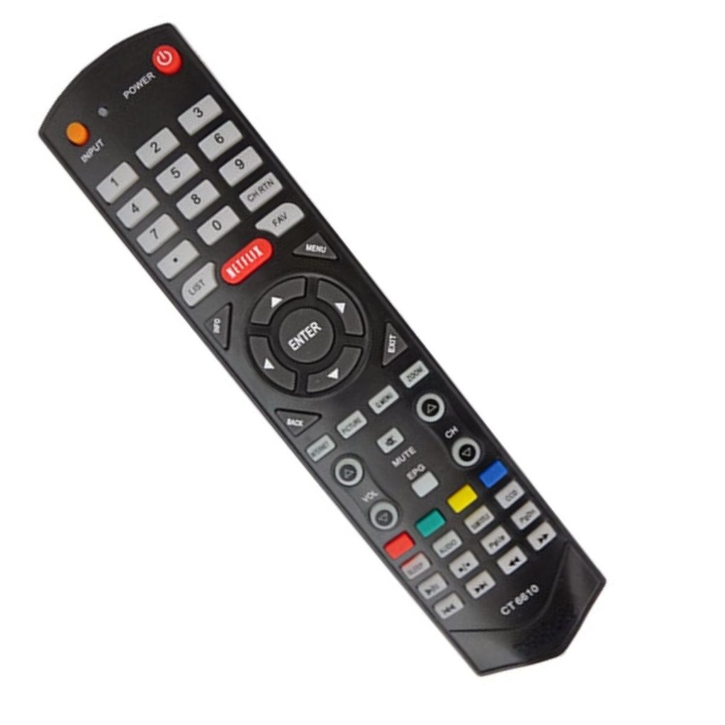 Controle Remoto Semp Toshiba Netflix Ct6610 Sky 7010 Vc 8089