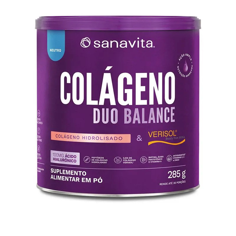 Colageno Duo Balance Neutro 285g - Sanavita