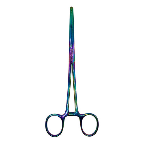 Pinça Rochester Pean Reta Plasma Furta-cor