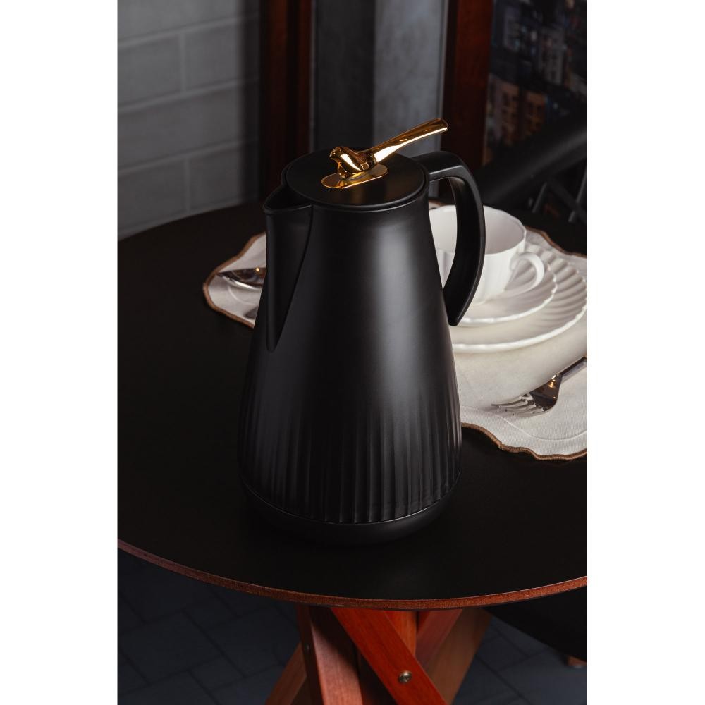 Garrafa Térmica Wolff New Bird de Plástico Preta 1L em Oferta na Shopee