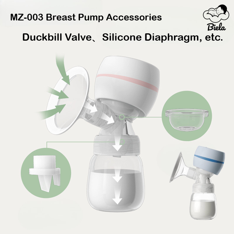Válvula Bico De Pato Silicone Diafragma Bomba Tira Leite Peças Reposição Material BPA Livre Para MZ-003