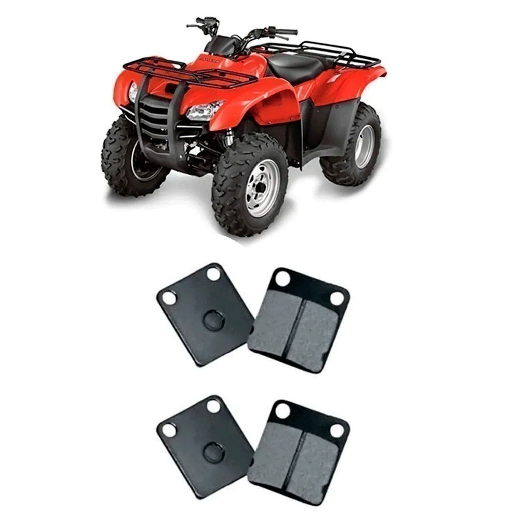 2 Jgs Pastilha Freio Dianteiro Honda Quadricicl Fourtrax 420