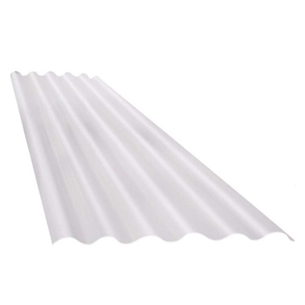 Telha Translúcida de Fibra de Vidro Afort Leitoso 2,44x1,10m em Oferta na Shopee