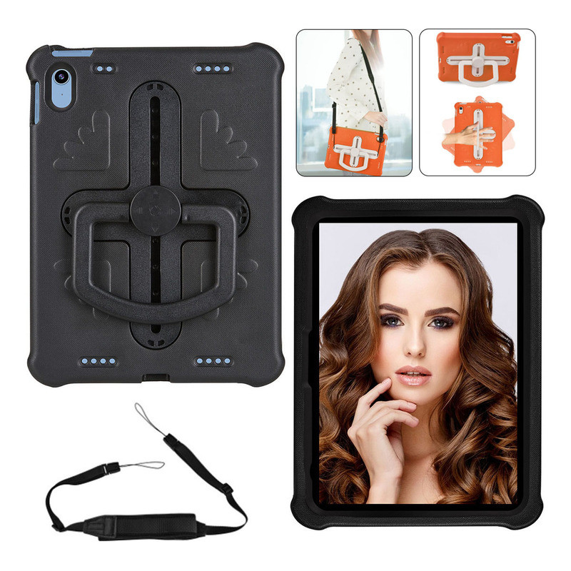 Capa Protetora Rotativa Com alça de ombro Para Samsung Tab  A9 8,7polegadas ou Tab A9 PLUS 11polegadas