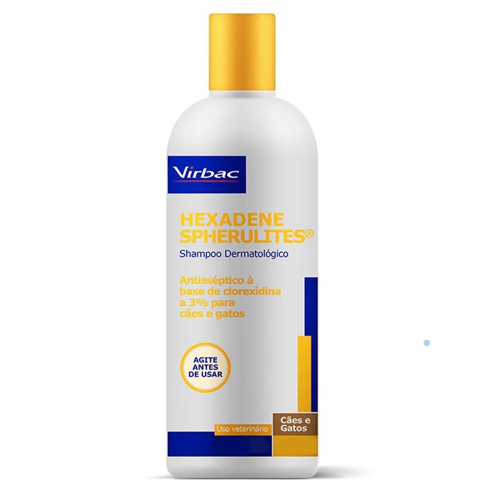 Shampoo Dermatológico Hexadene Spherulites Virbac 250ml