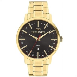Relógio Masculino Technos Dourado Analógico 2115MMKTDY/4P em Oferta na Shopee