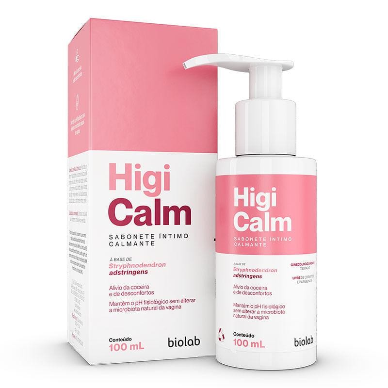 Sabonete Íntimo Calmante Higicalm Biolab 100ml - Health