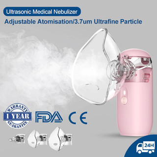 Inalador Atomizador Ultra-Sônico Portátil volume De Silencioso De Grau Médico Adequado Pa…