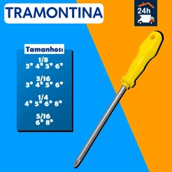 Chave Phillips Profissional - Tramontina