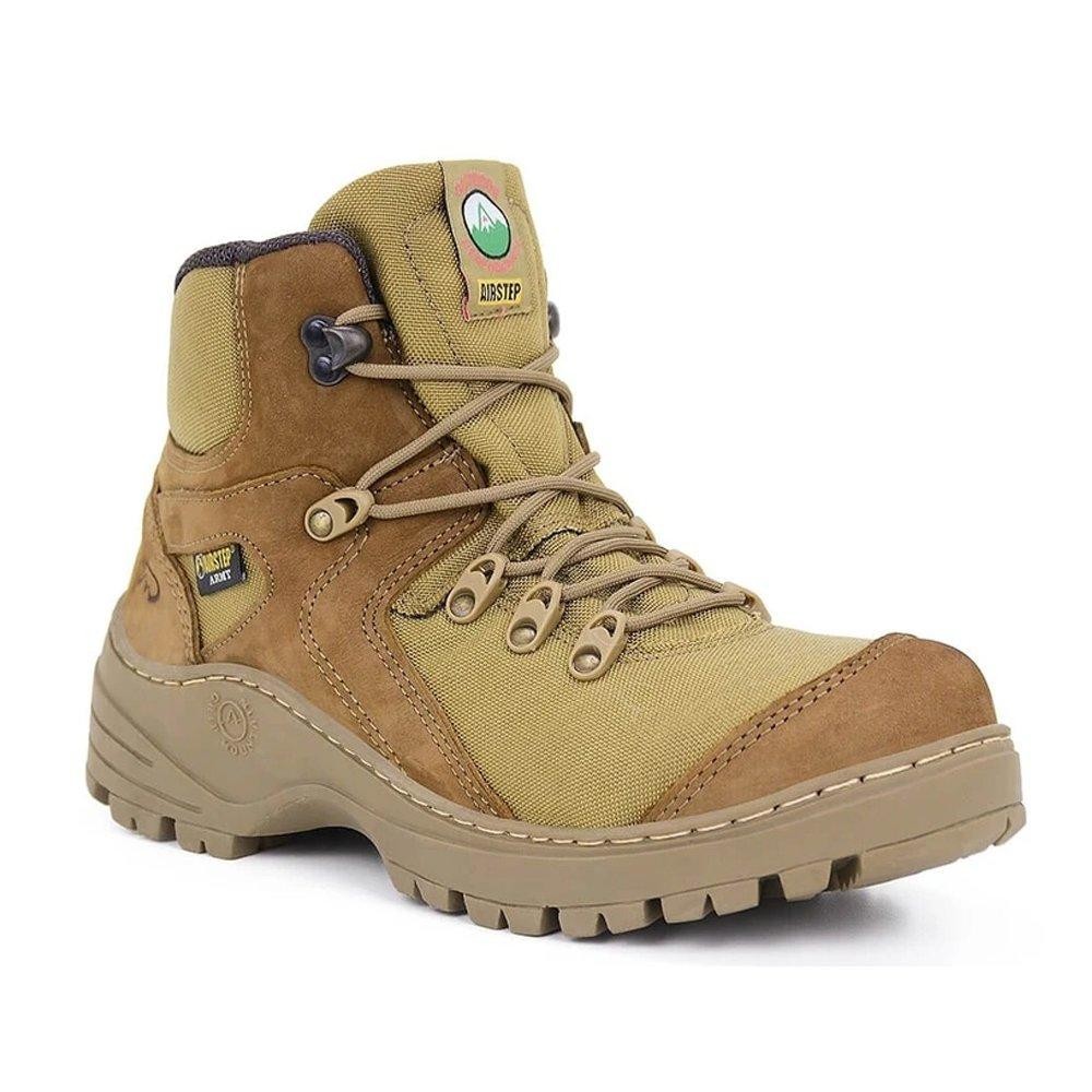 Bota Tatica Short Barrel Coyote 8900-35 - Airstep em Oferta na Shopee