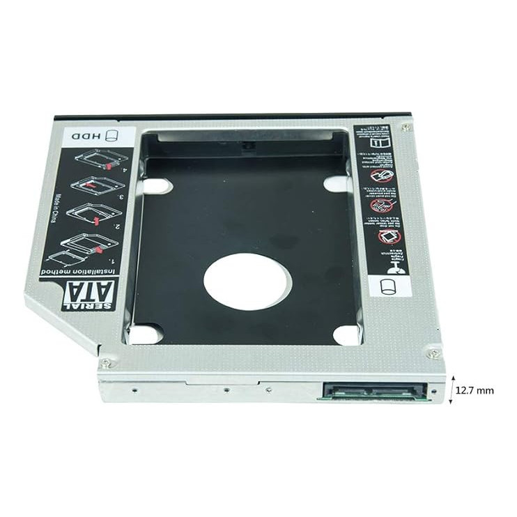 Adaptador Caddy Segundo Hd  12,7mm iMac Fujitsu Xps