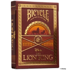 BARALHO BICYCLE REI LEÃO DISNEY 55 CARTAS PERSONALIZADO COPAG THE LION KING PERSONAGEM COLECIONÁVEL