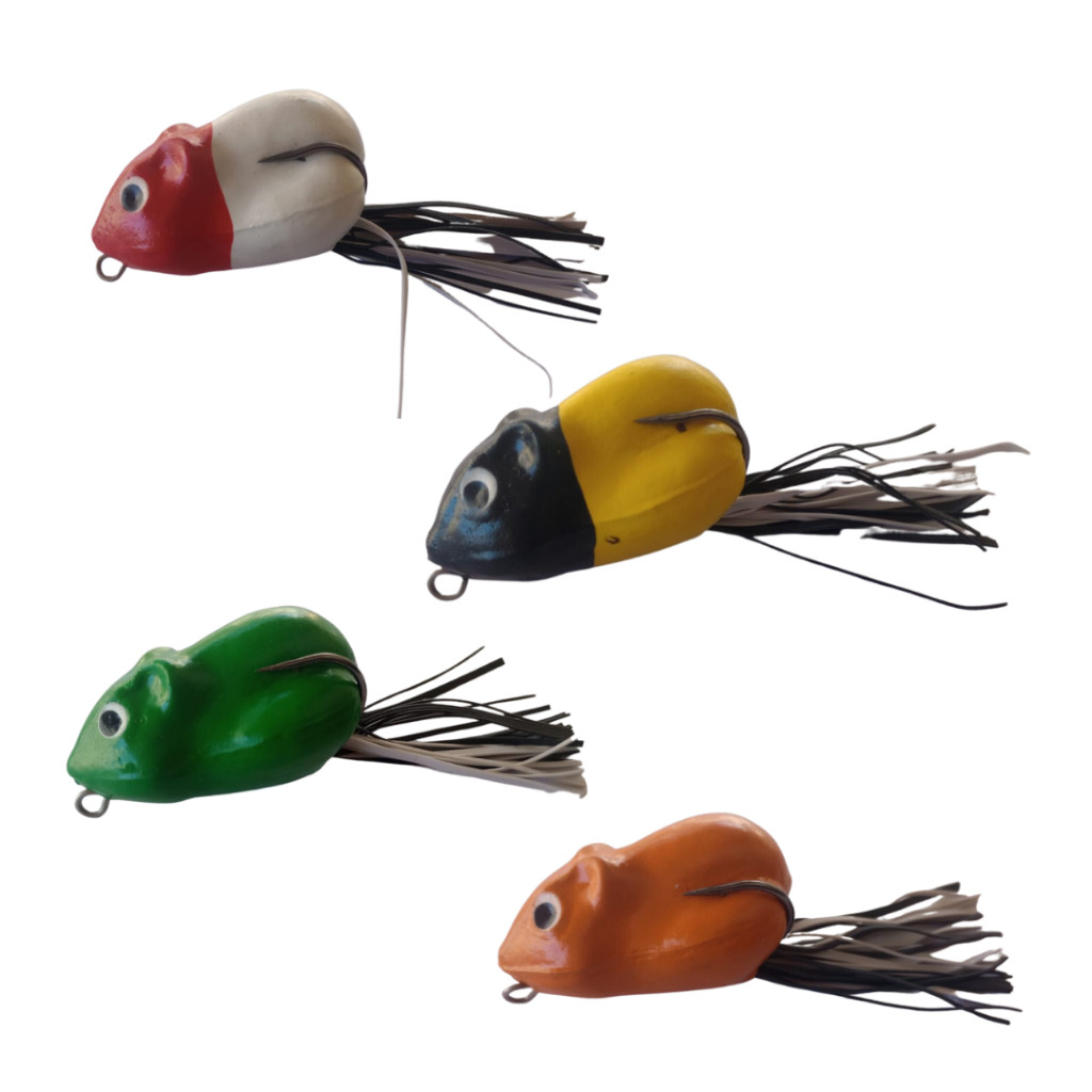 Iscas Artificiais New Mini Rat Para Traíra Anti-enrosco