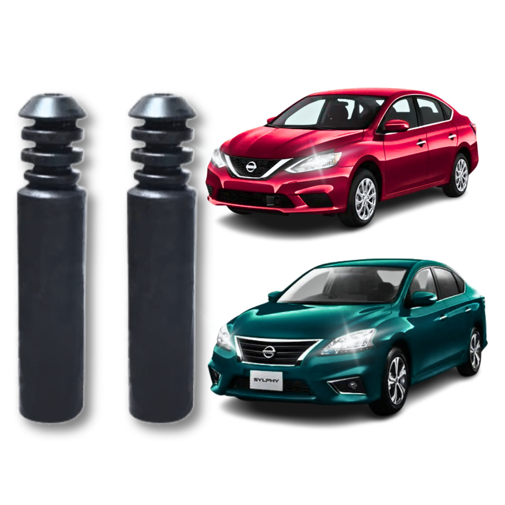 Kit Batente Coifa Borracha Amortecedor Traseiro Sentra 2014 2015 2016 2017 2018 2019 2020 Até 2025