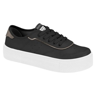 Tênis Feminino Plataforma Moleca Casual Cadarços 5658.539 em Oferta na Shopee