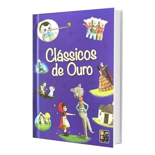 Livro Infantil 10 Histórias Clássicas De Ouro | Capa dura em Oferta na Shopee