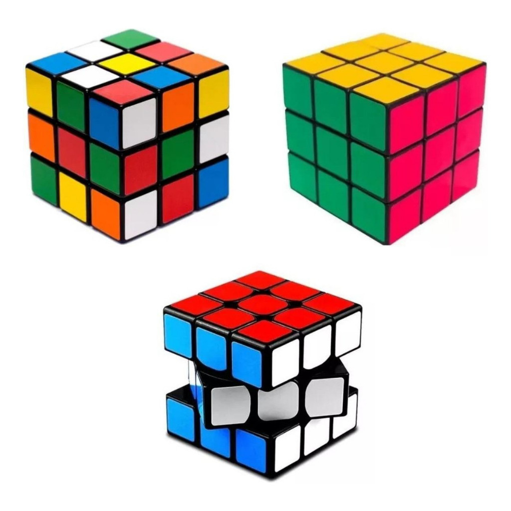 Cubo Mágico Super Profissional Educativo E Criativo Para Crianças Brinquedo Educativo Raciocínio