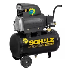 Compressor De Ar 25 Litros 2HP (220V) - 120lbf Pratiko Csi 8,6 - Schulz