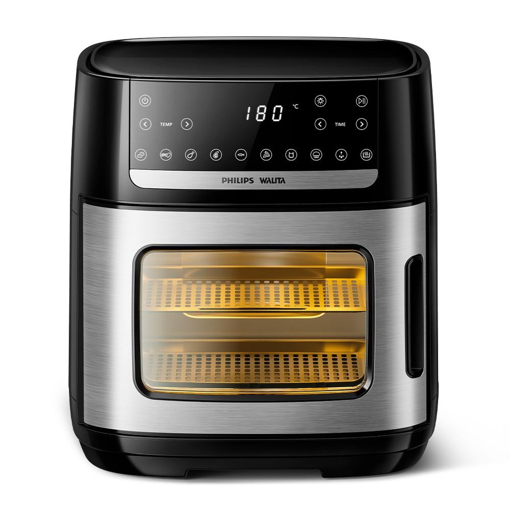 Air Fryer Forno c/ Visor Philips Walita 12L Preta AI551