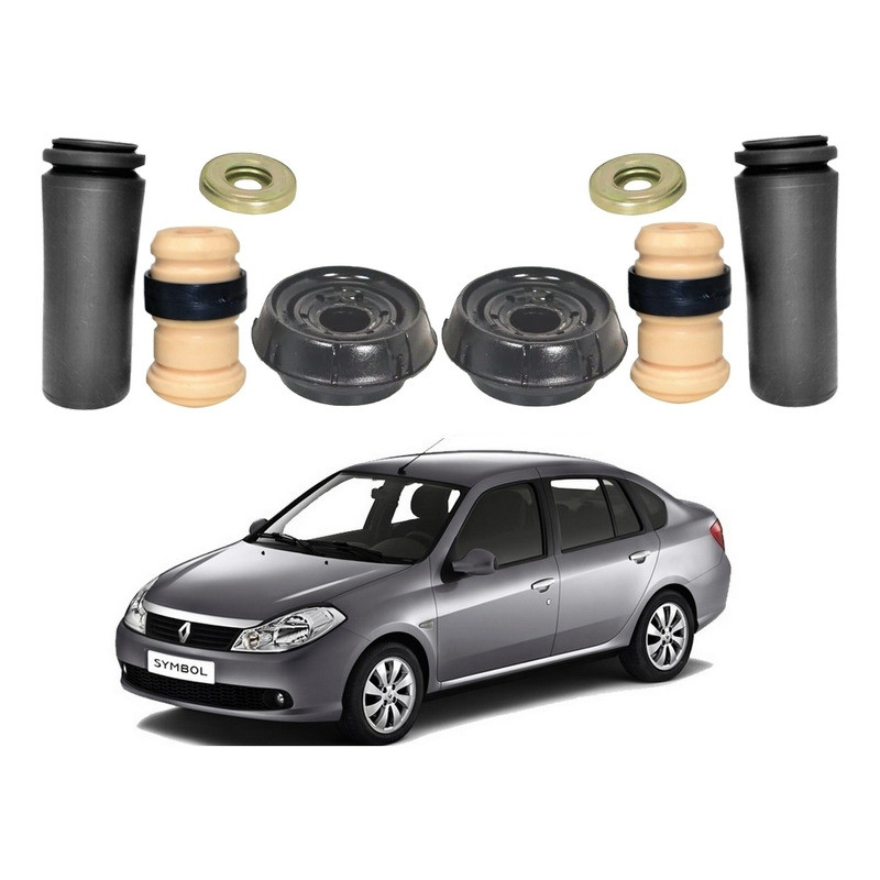 Kit Batente Dianteiro Symbol 1.6 2009 A 2013 - Spare Parts and Accessories for Vehicles
