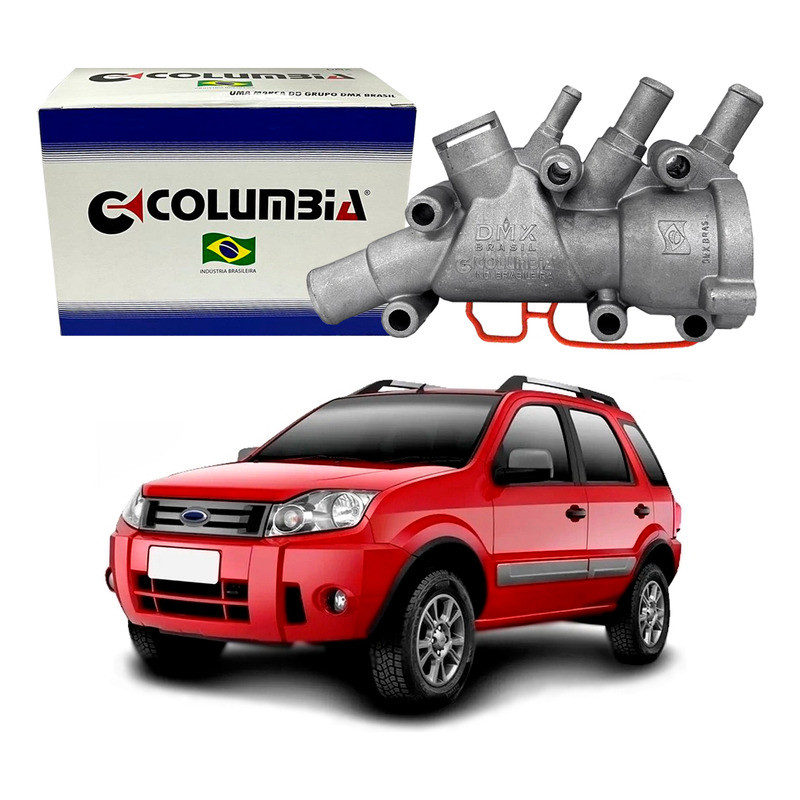 Carcaça Termostatica Ecosport 1.6 2008 A 2012 - Automobiles