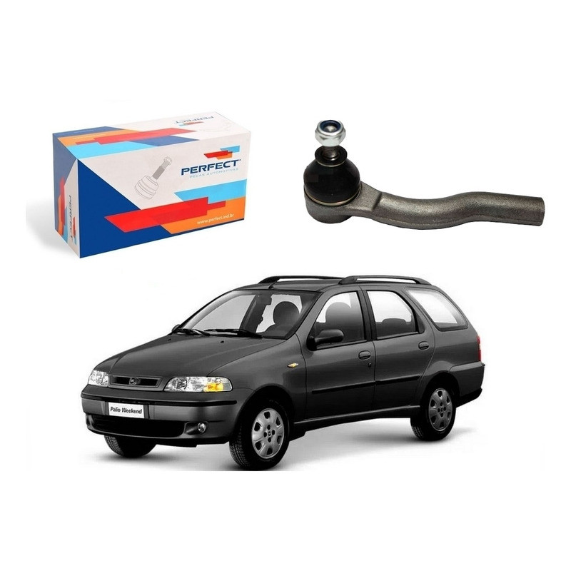 Terminal Direção Direito Palio Weekend 1.3 2001 A 2004 em Oferta na Shopee