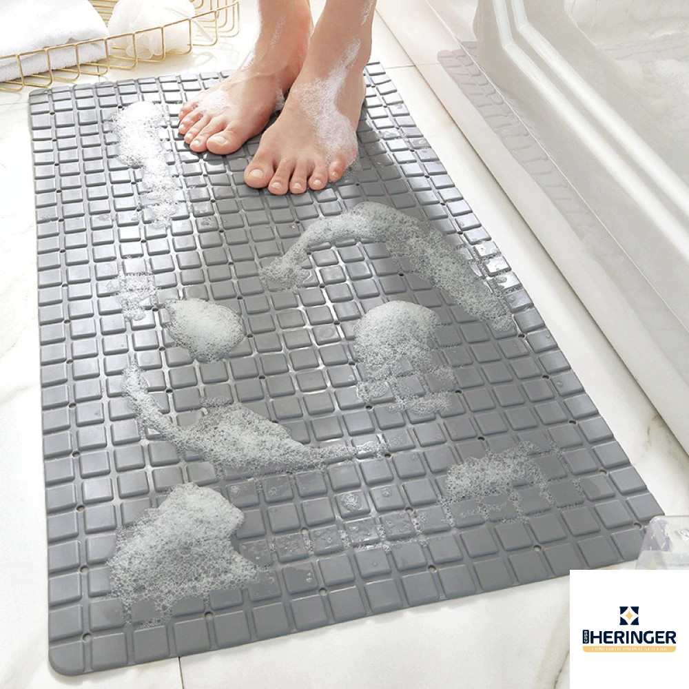 Tapete de Box Banheiro Antiderrapante  68.5 X 38cm 100% PVC