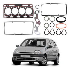 Jogo Junta Cabeçote Fibra Renault Clio 1.0 8v 1999 A 2002