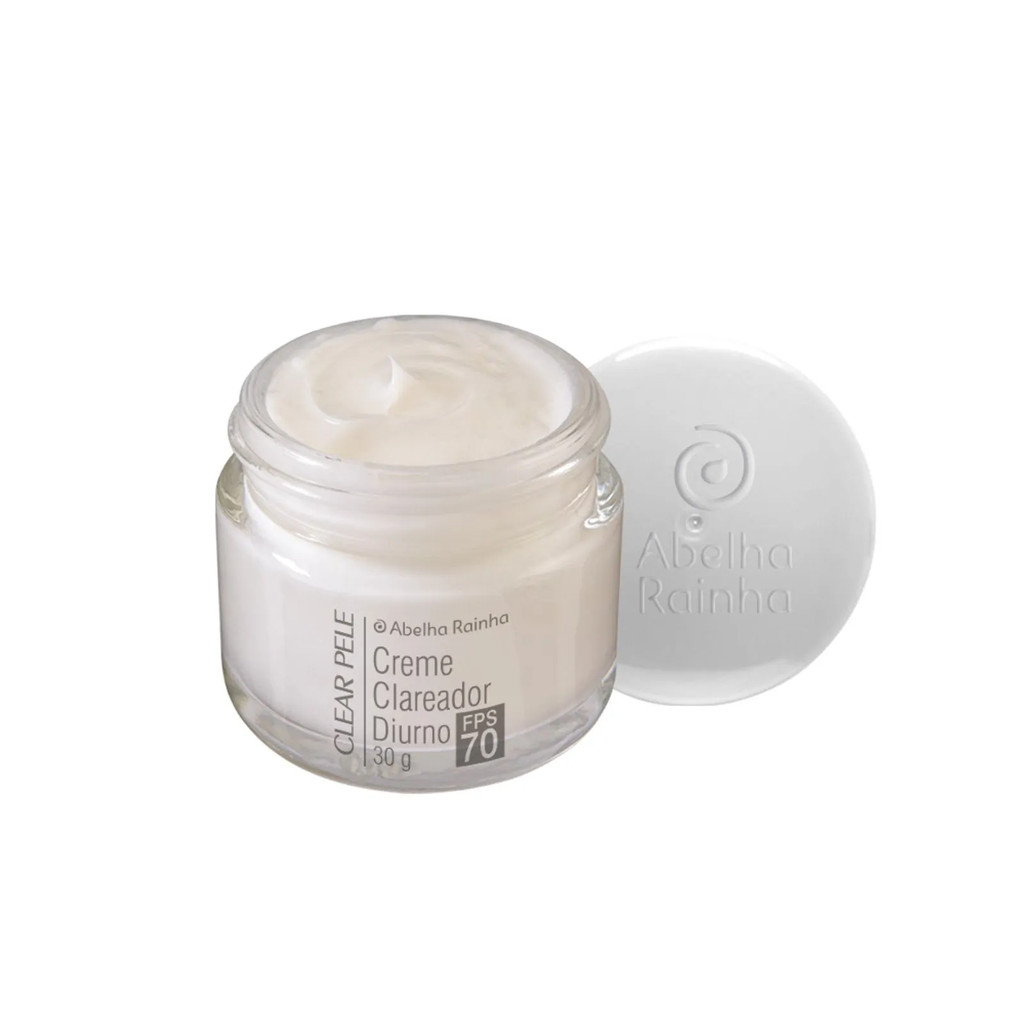 Abelha Rainha Clear Pele Creme Clareador Diurno FPS 70 - 30g