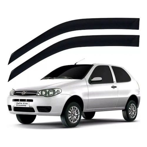 Calha De Chuva Acrilica Fumê Palio 1996 A 2011 2 Portas Promoção em Oferta na Shopee