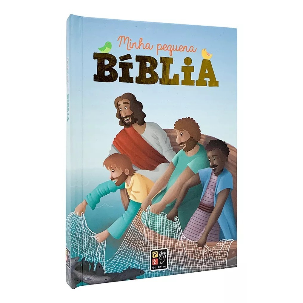 Minha Pequena Bíblia | Antigo E Novo Testamento Ilustrada | Capa Dura