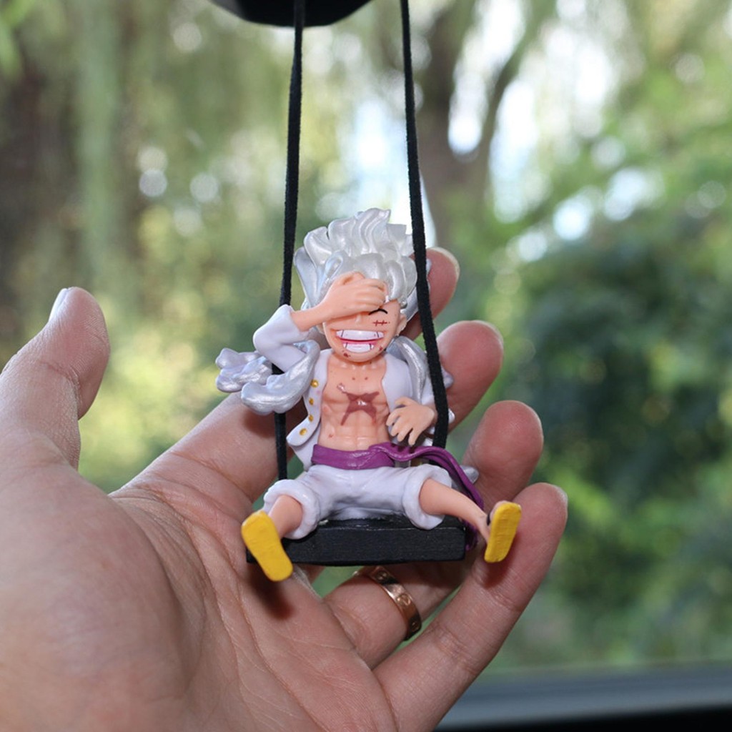Pingente De Carro De Uma Peça Nika Luffy Anime Decoração Personagem Enforcamentos Acessórios beqaxbr