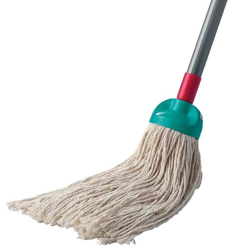 Mop Esfregão Algodão para Uso Interno com Cabo Noviça - Home & Living