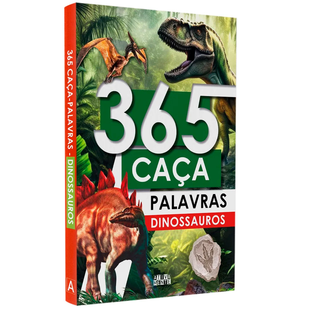 Livro 365 Caça Palavras | Dinossauros — imagem 2 de 2