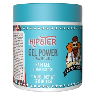 Gel Power Fixação Forte Hipster Barba Forte 200g/500g em Oferta na Shopee