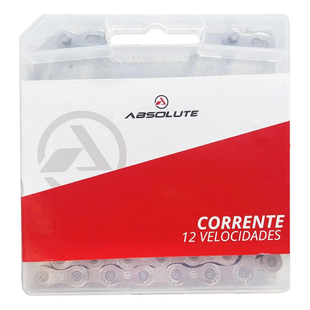 Corrente 12v Bike Mtb Speed Absolute 126 Elos Com Power Link - Sports & Outdoors